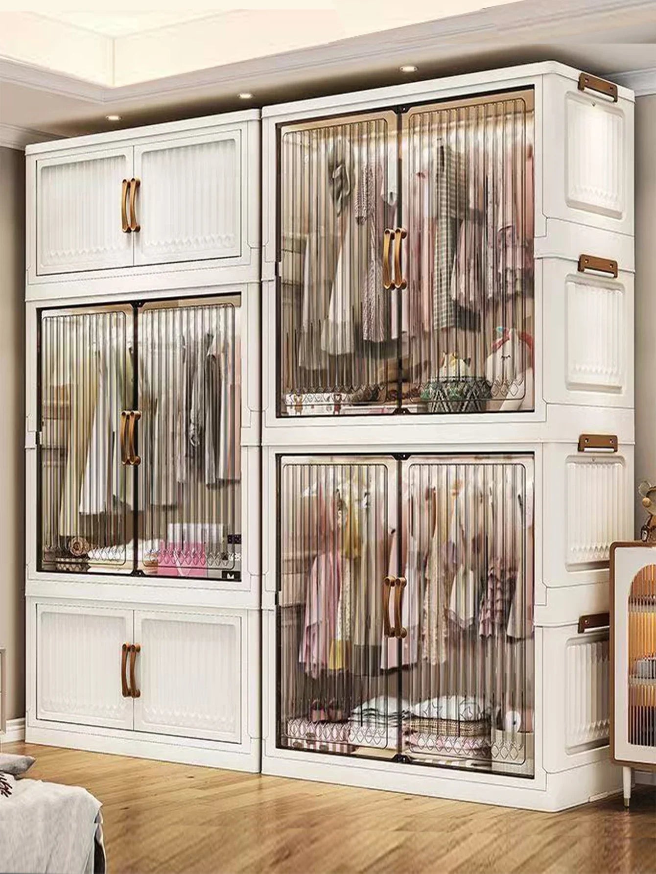 Folding Wardrobe Organizer