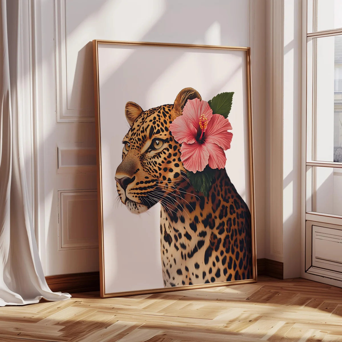 Y2K Leopard Canvas