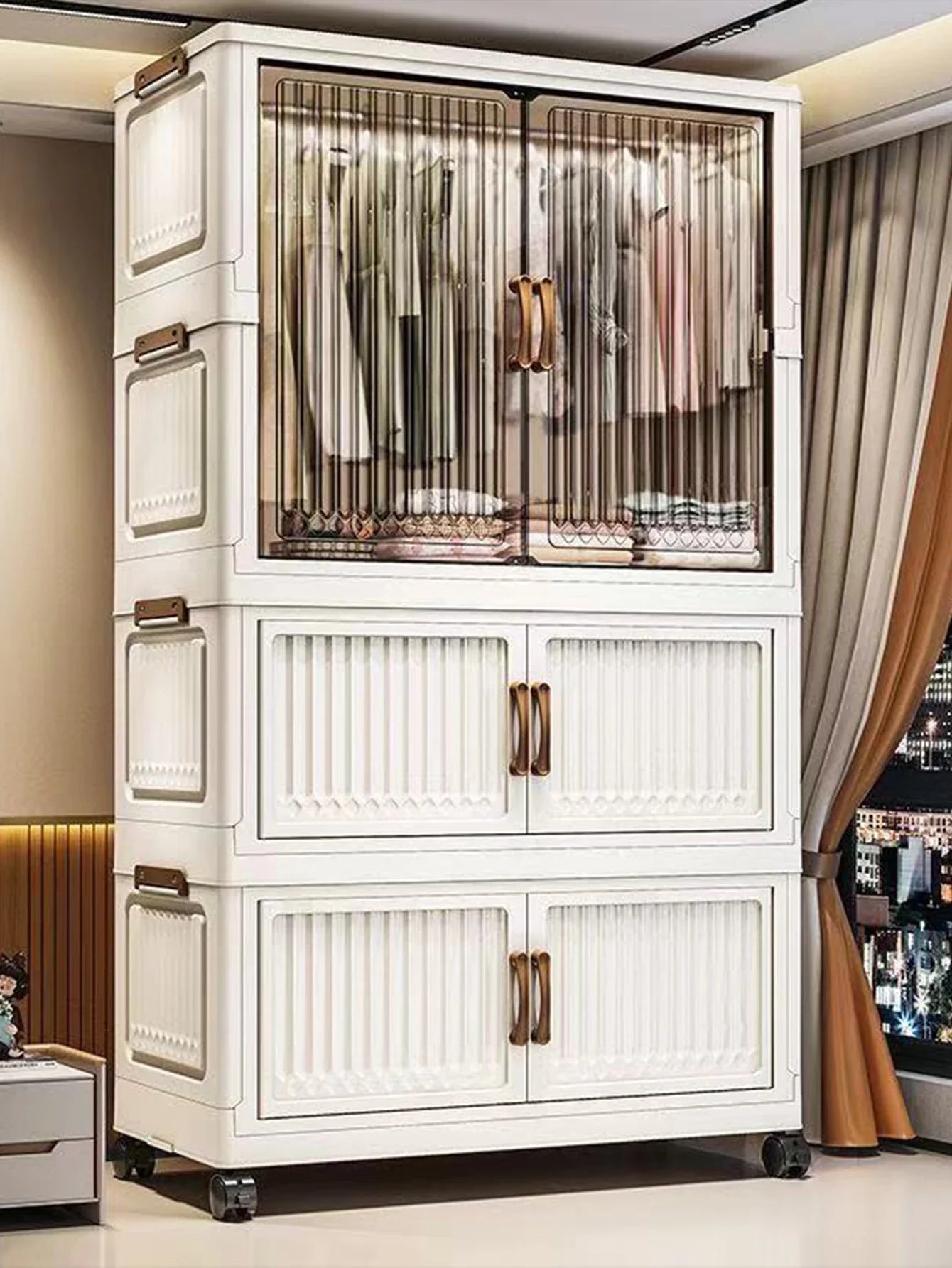 Folding Wardrobe Organizer