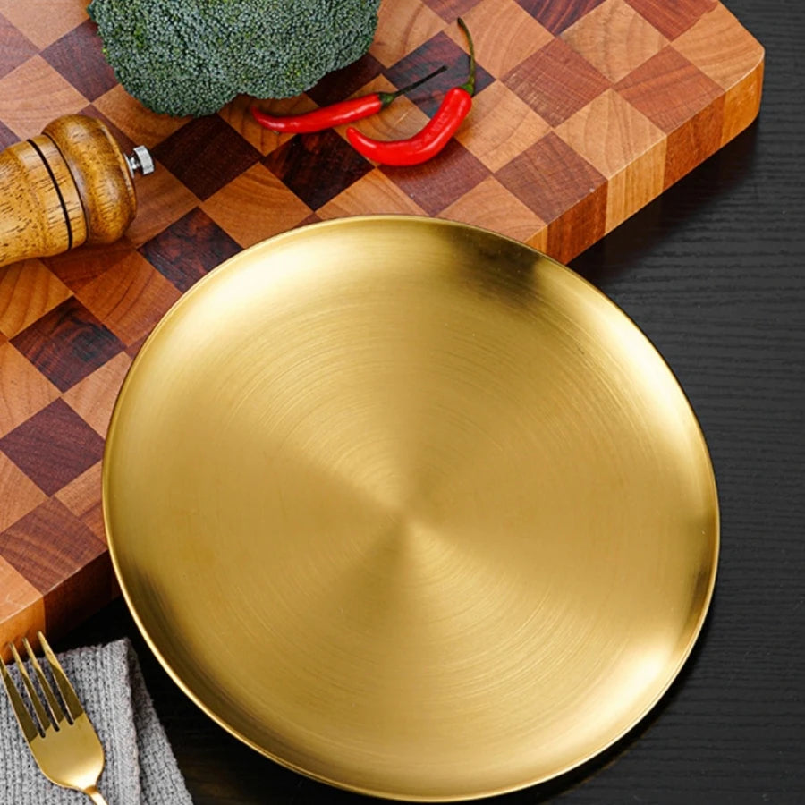 Stainless BBQ Plate