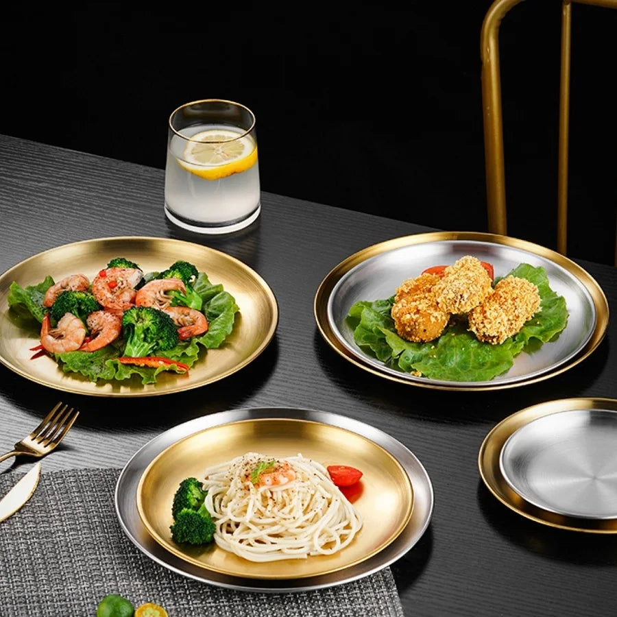 Stainless BBQ Plate