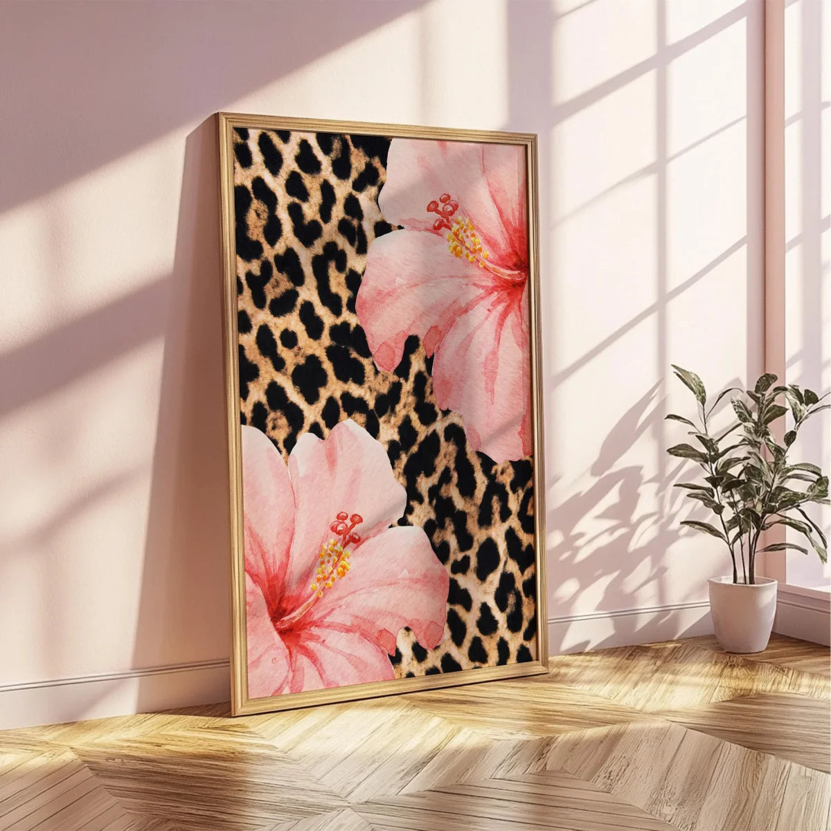 Y2K Leopard Canvas