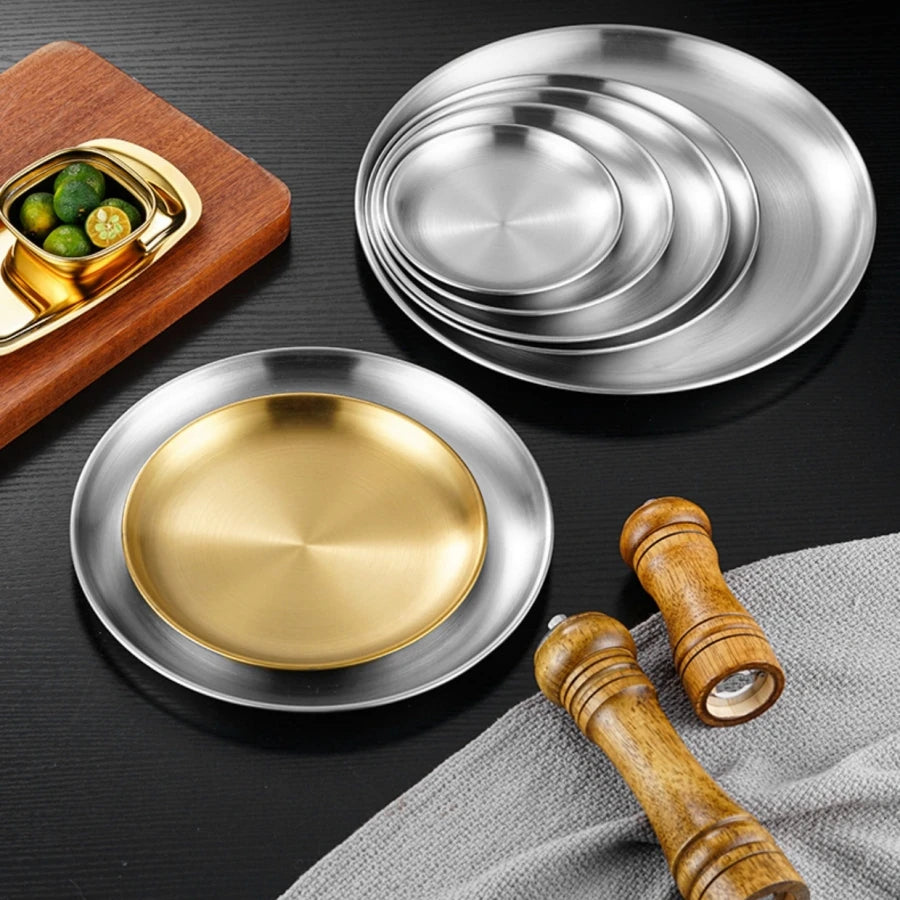 Stainless BBQ Plate