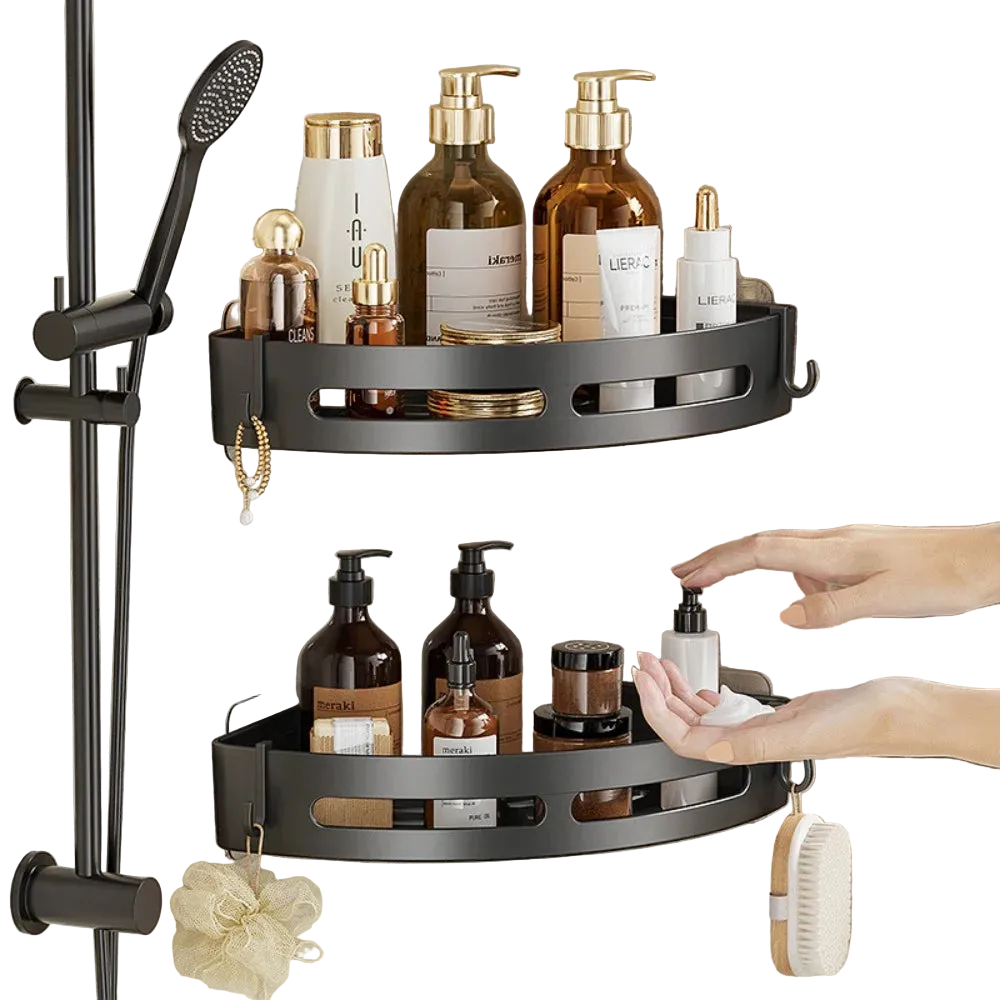 Bathroom shelf different type