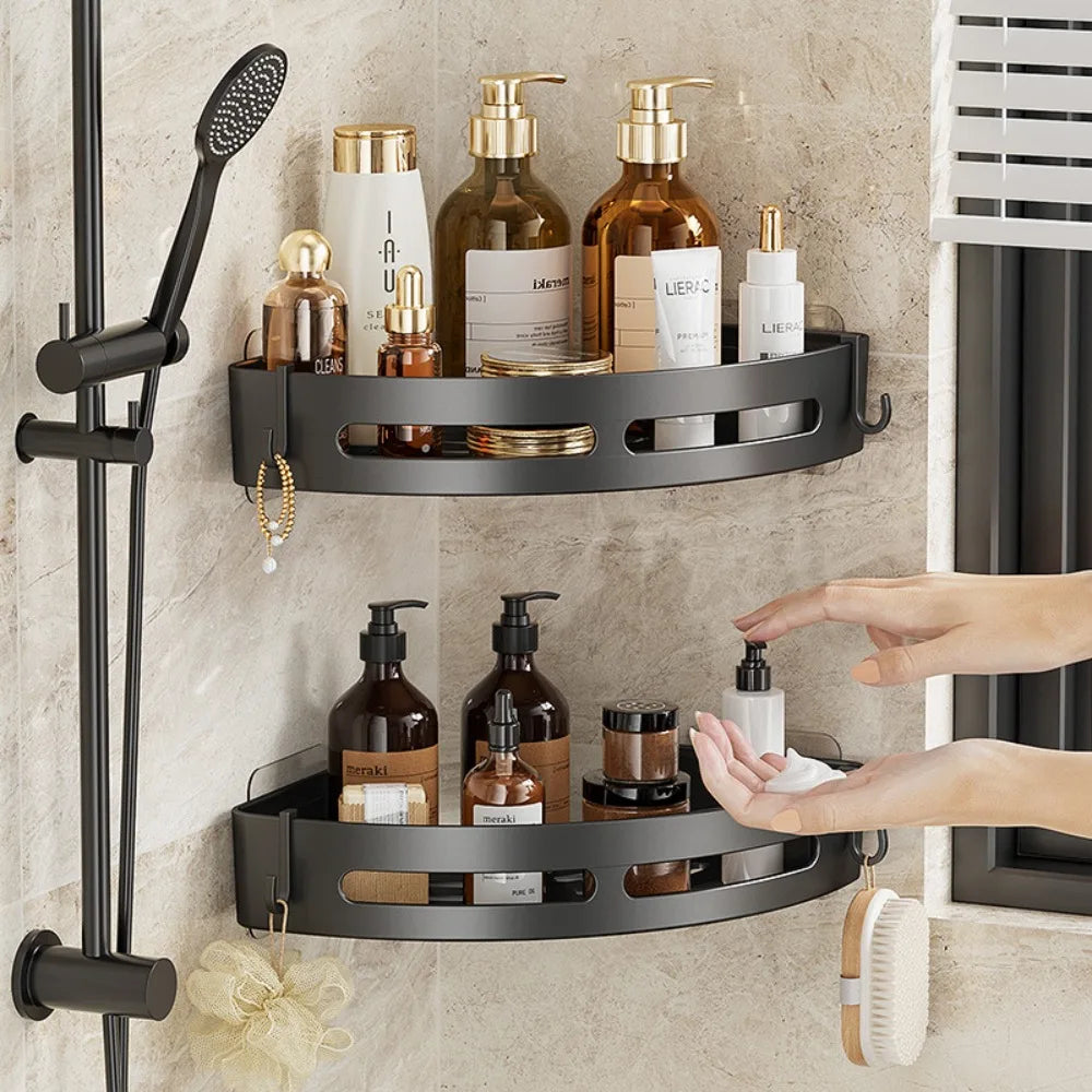 Bathroom shelf different type
